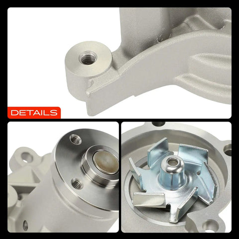 Details of Heavy Duty Cooling System Water Pump Replacement With Precision Seal Kit for Hyundai Elantra 1.8L 2.0L engines.