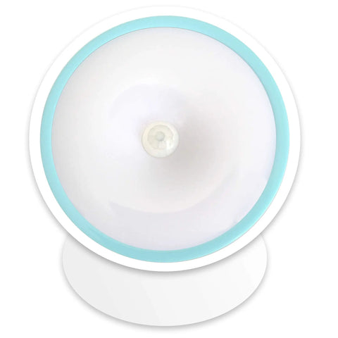 Motion Activated Battery LED Light With Magnetic Base, 360 Degree Rotating Night Lamp, front view