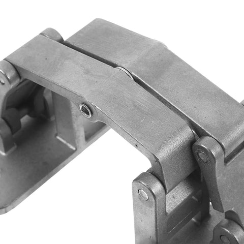 Beefy Heavy Duty Stainless Steel Hidden Door Hinge With Invisible Design And Quick Install For Fire Hydrant Cabinets And Interior Doors In Office And Home Use Ideal For Closets Bookcases And Secret Rooms, close-up