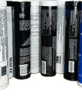 Lithium Grease Number 2 EP2 Ten 14 Oz Tubes Pack Multi Purpose Lubricant With Assorted Colors Red Tan Blue Black Purple For Machinery Automotive Industrial And Home Use tubes