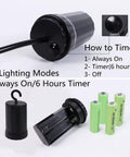 Battery-Powered Hangin Light With 6 Hour Timer For Outdoor Indoor Use Waterproof Pendant Chandelier Lantern components