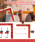 Pro Grade Aluminum Corner Clamps For Woodworking Square Up Your Builds Dead On Easy Right Angle Positioning Squares, 90-degree setup.