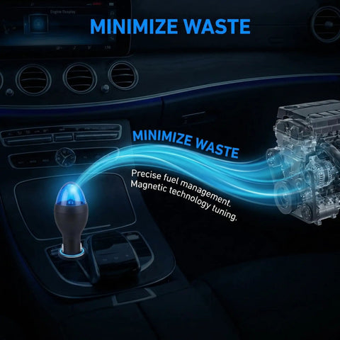 Upgraded Gas Saver And MPG Booster With Real Time Fuel Sync For Cars And Trucks Plug In Portable Fuel Shark for gasoline engines