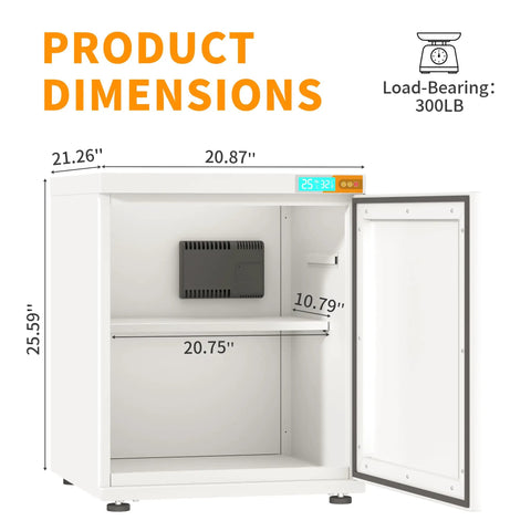Beat The Humidity Beast 3D Printer Stand Filament Storage Cabinet With Active Dehumidification For Up To Forty Rolls Of PLA ABS TPU Nylon Keep Your Spools Chillin And Print All Day Zero Sweat
