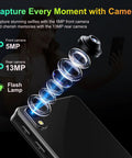 32GB MP3 Player With Bluetooth And Camera Android 13 Music And Video Player With 4 Inch Touchscreen camera features