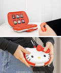 Hello Kitty Nintendo Switch Cartridge Case Zip Storage Wallet 36 Game Capacity with 12 Slots for 3 Cartridges each