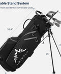 14 Way Golf Stand Bag For Men And Women With Stand Feature Lightweight And Durable Golf Club Bag 14 Divider System Shown