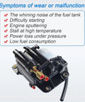 Dual Electric Fuel Pump Assembly Replacement For Marine Engines Fits 4.3L 5.0L 5.7L with wear symptoms list