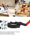 Built Tough Double Headed Toggle Clamp, Heavy Duty Push Pull Clamp With 600kg Clamping Force For Woodworking Jigs And Fixtures