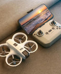 HD Drone With Dual Cameras For Aerial Photography Remote Control Beginner Friendly With Intelligent Obstacle Avoidance 180 Degree Lens