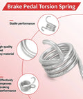 4 Piece Brake Return Springs Torsion Replacement For Medalist TXT 1994 And Up Golf Cart Accessories Heavy Duty Throttle