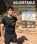 Man hiking wearing 12L Hydration Running Vest for Men With On the Go Storage for Running and Cycling, Lightweight Backpack