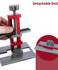 Three In One Cabinet Door Mounting Jig With Support Base For Frameless Or Face Frame Cabinets, detachable aluminum design
