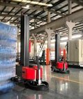Automatic Pallet Wrapping Machine for warehouse and logistics, heavy duty stretch wrap system in factory setting.