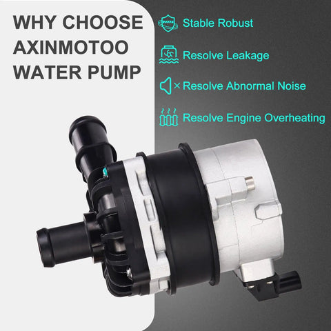 Heavy Duty Electric Engine Water Pump And Coolant Pump Assembly showing robust design for stable performance and overheating prevention.