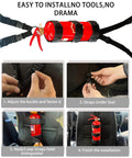 Ride Ready Car Seat Fire Extinguisher Mount With Adjustable Strap For 2.5 To 3.3 Lb Extinguishers Easy No Drill Install