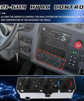 Peterbilt HVAC A C Climate Control Module Replacement Front Panel Switch with Automatic Configuration for 337 348 379 389 Trucks