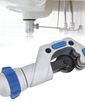Tube Cutter Tool With Roller Bearing, Aluminum Alloy Body, knob adjustment for precise clean cuts, plumbing pipes.