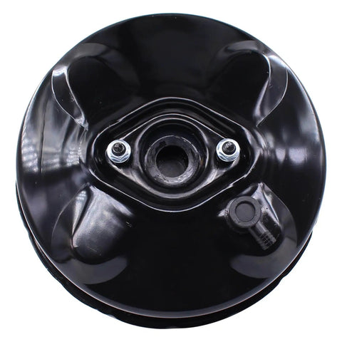 Heavy Duty Vacuum Power Brake Booster For Chevy Blazer And S10 Pickup with black finish and mounting points.