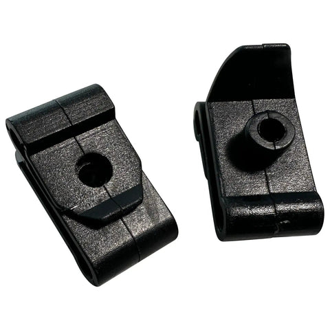 Plastic clips from 50 Piece Engine Splash Shield Fastener Kit For Toyota Cars And SUVs With Plastic And Metal Rivet Clips