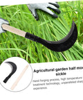 Beefy Hand Scythe With Long Handle For Easy Weeding In The Garden Manganese Steel Blade Weed Puller Tool Durable Uprooting