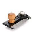 Heavy Duty Precision Side Rabbet Plane For Serious Makers Featuring Rock Solid Steel Construction T10 Sharp Blades And Dead Nuts Accurate Depth Control total shop essential, with wooden handle and metal adjustments.