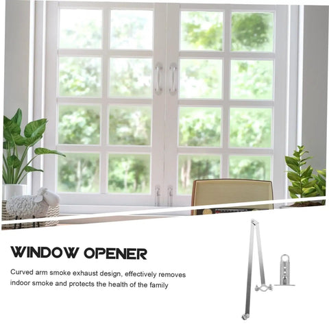 Automatic Window Opener Set For Greenhouses And Homes With Sturdy Bracket For Efficient Ventilation Replacement Casement Operator And Easy Window Crank Adjustment And Window Handle For Smooth No Brainer Opening