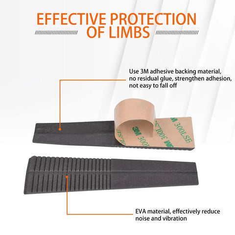 Archery Limb Silencers for Recurve and Traditional Bows, Dampeners with Strong Adhesive Backing, Reduces Vibration
