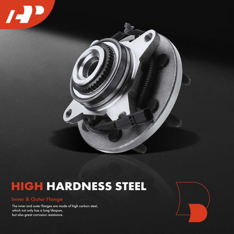 Front Wheel Bearing And Hub Assembly With ABS For Ford F 150 2010 2014 7 Lug 4WD AWD Replacement Direct Fit For Heavy Duty Payload Package