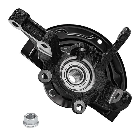 Plug-and-Play Front Right Steering Knuckle and Wheel Hub Bearing Assembly For 2002-2006 Nissan Altima And 2004-2008 Maxima Replacement