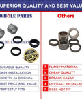 Heavy Duty Upgraded Washer Center Post Bearing And Seal Kit Knocks Out Squeaky Drums And Gets Your Front Load Washer Rolling Smooth included in a comparison image.