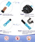 Step-by-step guide for Waterproof Marine Grade Heat Shrink Wire Connector Kit with tinned copper terminals 22 to 10 AWG