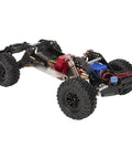Lightweight Carbon Fiber LCG Chassis For TRX4M 1/18 RC Crawler Defender And Bronco Beefed Up Upgrade with visible incline.