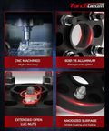 Hit The Pavement Rolling Smooth With These Heavy Duty Forged Wheel Spacers And Adapter Kits One Inch Thick Hub Centric Design locks secure, CNC machined 6061-T6 aluminum wheel spacers.