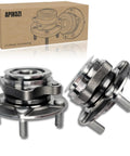 2 Pack Front Wheel Bearing Hub Assembly Fits Rogue 2008 2013 Rogue Select 2014 2015 And Sentra 2007 2012 5 lug with ABS