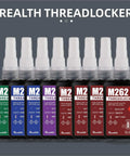 10ml Four Pack Thread Locker For Nuts And Bolts M222 M243 M272 M290 Keep It Tight On Every Thread Anaerobic Thread Locking Compound