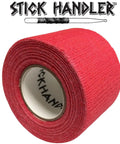 Premium Anti Slip Cotton Gauze Drumstick Grip Tape Pro Four Pack Red, 1.5in wide roll for drummers ensuring tight stick control.