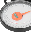 Slick Magnetic Angle Finder Tool With Clear Scale And Heavy Duty Plastic Build For Carpentry Woodworking And Metalworking Tasks That Bring In Hella Precise Readings Zero Hassle Guaranteed close-up of measuring scale