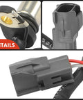 Engine Crankshaft Position Sensor for Toyota and Lexus Drop-In OE-Grade Replacement, close-up of 2-pin connector
