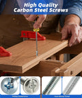 Top Tier Cabinet Pull Screws And Dresser Drawer Knob Fasteners With Rock Solid 8-32 And Metric M4 Threads, high-quality carbon steel screws in use during kitchen upgrades.