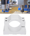 45mm CNC motor bracket in aluminum for spindle mounting
