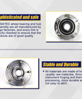 Beefed Up Front And Rear Wheel Bearing And Hub Assembly 513266 For Hyundai Santa Fe Veracruz And Kia Sorento 2007 To 2018