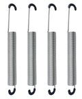 Premium 4 Pack 7 Inch Extension Springs For Power Recliner Lift Chair Couch Replacement Hardware featuring heavy duty steel construction.
