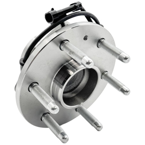 Front Wheel Bearing Hub Assembly For 2WD Only Fits Chevy Tahoe Silverado 1500 Suburban Avalanche Express And GMC Yukon XL 1500 Sierra Savana Cadillac Escalade With ABS 6 Lug Durable High Grade Hub Bearing For Smooth Rotation And Long Life