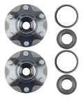 Front Wheel Hub Bearing Kit Pair For Toyota 4Runner 1996-2001, Sequoia 2001-2007, Tundra 2000-2006, Tacoma 1999-2004 2WD Only Replace Parts