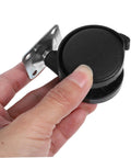 Solid Build Four Piece Black Swivel Furniture Casters With Secure Brakes And Flat Plate Base Heavy Duty Replacement Wheels for cabinets, showing a close-up of the caster.
