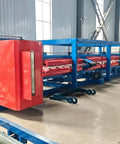 Pro Grade EPS Sandwich Panel Roll Forming Machine With Precision Tension Control For Rock Wool Partition Boards and Portable Room Walls