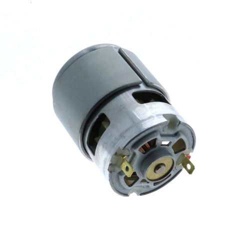 Heavy Duty Motor And Pinion Assembly Replacement For Grinders And Drills Plug And Play Upgrade showcasing gray motor side view