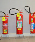 Top Shelf 50 Pack Fire Extinguisher Inspection Tags With Four Year Monthly Record Log To Keep Your Job Site Compliant And Running Smooth Without Any Sweat Or Missed Spot Checks on red fire extinguishers.