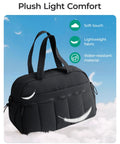 Womens Gym Duffle Bag For Travel With Wet Pocket Lightweight Carry On Weekender Duffel Water Resistant And Durable Taslan Material
